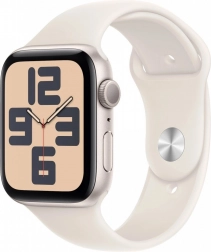 Apple Watch SE GPS 44mm hliníkový tělový s řemínkem, velikost M/L