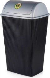 Plastový odpadkový koš 38 l s výklopným víkem