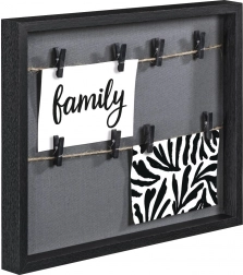 Černý rámeček Galeria Muro 29,5x36,5