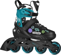 Inline brusle NILS Extreme Vibe – Tyrkysová