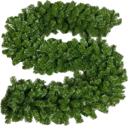 Vánoční girlanda RUHHY 2,7 m, průměr 29 cm, hustá zelená