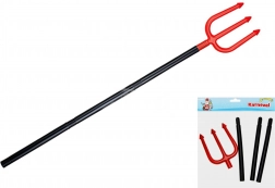 Rozkládací plastový trojzubec na Halloween a Mikuláše