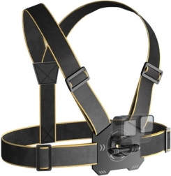 PULUZ hrudní popruh pro sportovní kamery (černý)