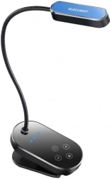 Glocusent mini bezdrátové připínací světlo černé