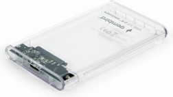 Průhledný externí box pro 2,5" disky, USB 3.0