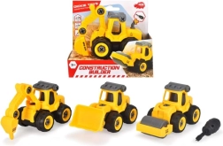 Stavební autíčko se šroubovákem 12,5 cm (4 druhy)