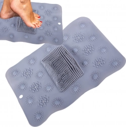 Protiskluzová masážní podložka do sprchy a vany na čištění chodidel
