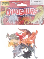 Zvířátka dinosauři v sáčku – sada figurek