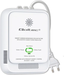 Detektor oxidu uhelnatého s alarmem 85 dB a LED