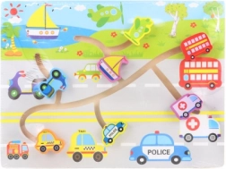 Dřevěné bludiště – dopravní prostředky