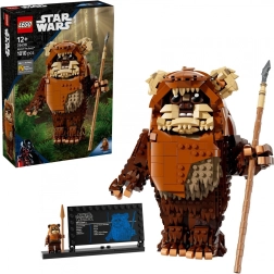 Lego Star Wars Ewok Wicket – stavebnice figura na vystavení