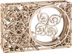 Mechanický obraz - dřevěné 3D puzzle