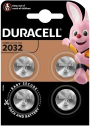 Baterie Duracell CR2032 4ks