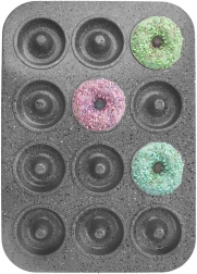 Ocelová forma na donuty GRANDE, 12 ks