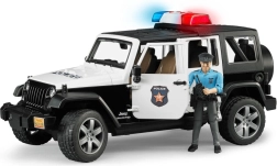 Bruder Jeep Wrangler Rubicon policie s figurkou