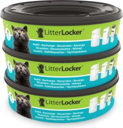 LitterLocker náhradní kazety do koše na kočičí stelivo (3 ks)
