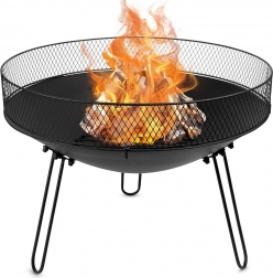 Zahradní kovové ohniště 60 cm