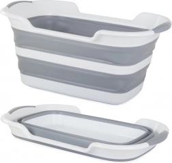 Silikonová skládací mísa s odtokem 40 l