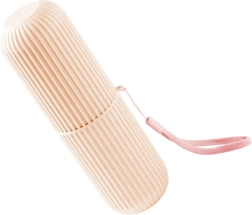 Cestovní pouzdro na zubní kartáček a pastu – růžové