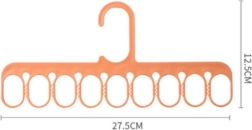 Závěsný organizér na prádlo a ponožky, multifunkční – oranžový