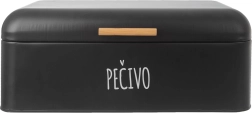Chlebovka na pečivo Black s bambusovým víkem