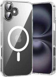 Průhledné pouzdro Vention pro iPhone 16 Plus s MagSafe