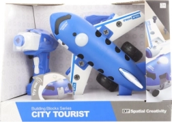 Šroubovací RC letadlo s vrtačkou pro děti 3+