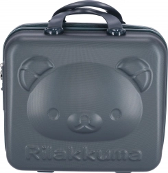 Dětské cestovní kufřík/kosmetická taška RILAKKUMA – tmavě zelená