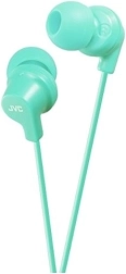 Světle modré in-ear sluchátka JVC