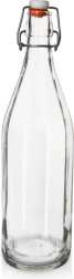 Skleněná láhev s klipsovým uzávěrem 750 ml