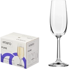 Krosno Pure sklenice na šampaňské 170 ml - 6 ks