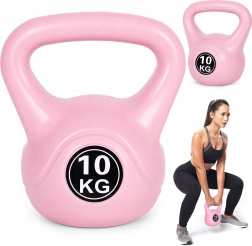 Kettlebell 10 kg růžový ModernHome