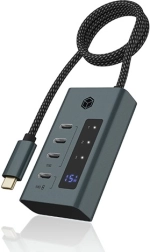 USB-C hub IB-HUB1454-C31 s 4 porty a napájením 24 W