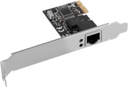 Síťová karta PCIe 1x RJ45 1 Gb/s s nízkým profilem LANBERG (RTL8111C)