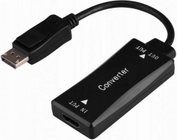 Aktivní HDMI na DisplayPort konvertor 4K 30 Hz, 0,15 m