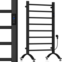 Maltec elektrický koupelnový radiátor 200 W, černý