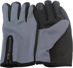 Sportovní zimní rukavice s dotykovou funkcí XL – šedé