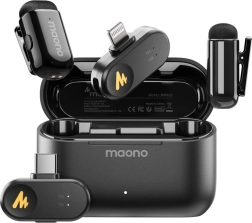Maono WM622 PBC2 bezdrátový mikrofon pro iPhone/iPad s nabíjecím pouzdrem