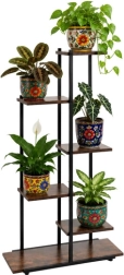Gardlov stojan na květiny 113 cm, 6 úrovní v loft stylu - 1 kus