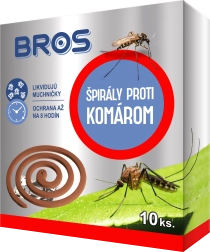 Bros spirály proti komárům 10 ks
