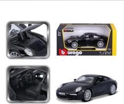 Model auta BBURAGO PORSCHE 911 Carrera S 1:24 černá