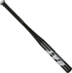Hliníková baseballová pálka 25" (64 cm) – lehká tréninková černá
