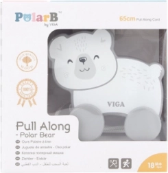 Dřevěná tahačka Lední medvěd