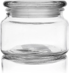 Skleněná dóza na potraviny 380 ml s víčkem