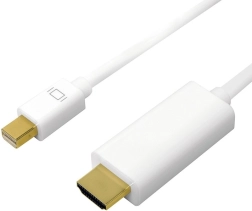Kabel mini DisplayPort na HDMI 4K, 3m bílý