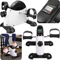 Mini rotoped pod stůl s LCD displejem pro ruce a nohy