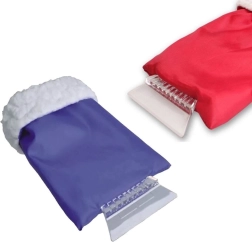 Autoškrabka s teplou rukavicí