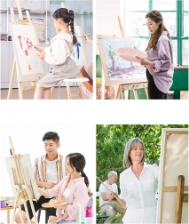 Malování podle čísel s rámem 30 × 40 cm – koťátko