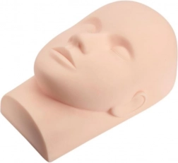 Tréninková hlava pro prodlužování řas