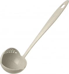 Kuchyňská naběračka s cedníkem 2v1